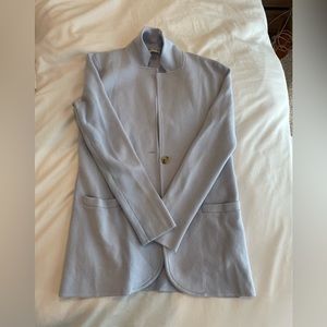 J. Crew Sweater-Blazer Baby Blue G9309 SZ XS